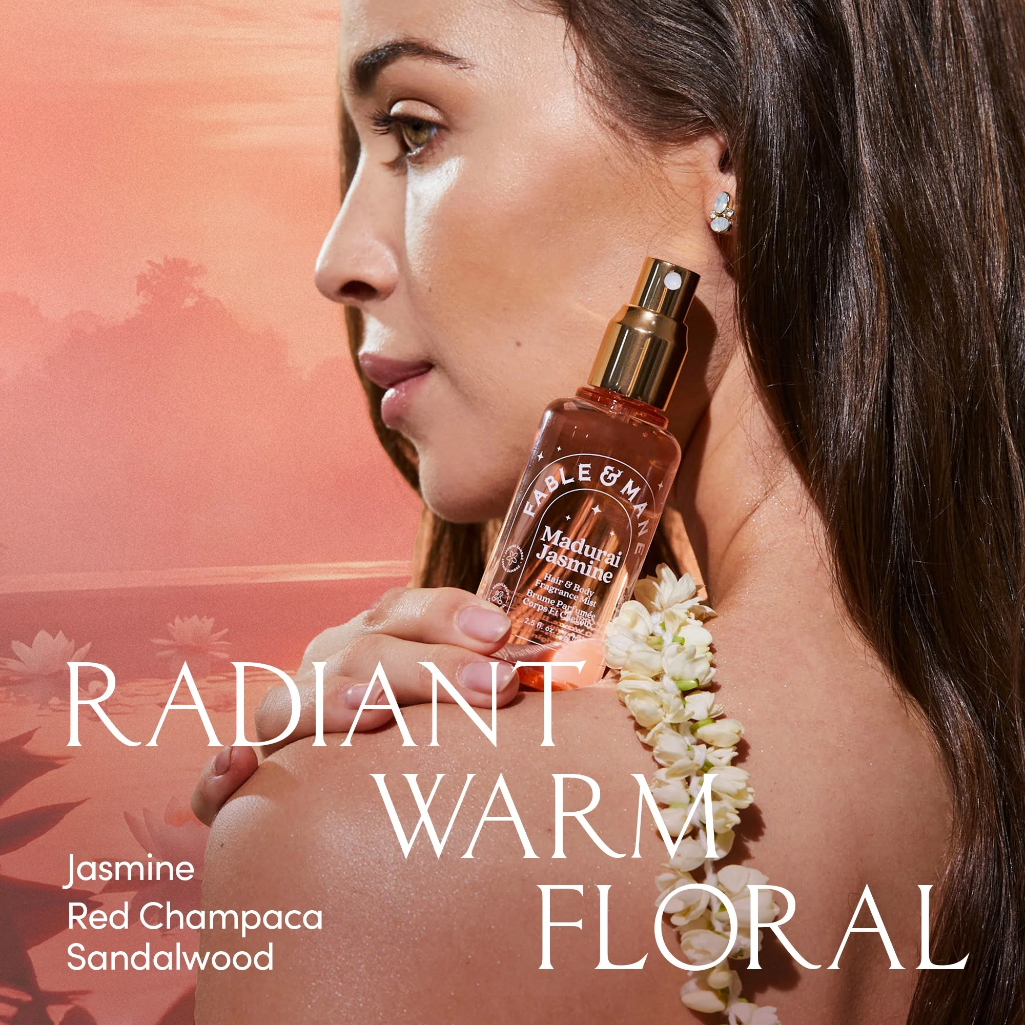 Madurai Jasmine Hair & Body Fragrance Mist - Image 6